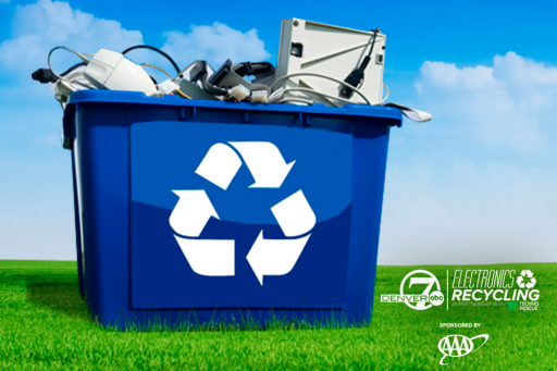 Denver7 Electronics Recycling Drive Sponsored by AAA